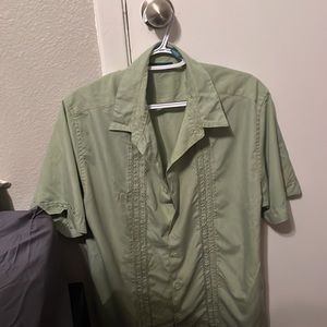 Cubavera Button Up t shirt